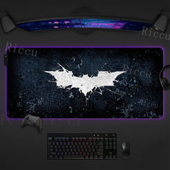 Batman RGB Mouse pad LED Desk Mat