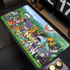 P-pokemon Gaming Rubber Desk Mat
