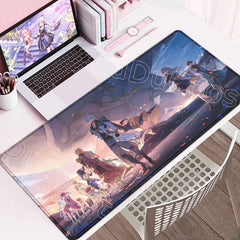 Honkai Star Rail Cyrene Castorice Lock Edge Mousepad Chrysos Heir Desk Mat