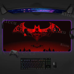 Batman RGB Mouse pad LED Desk Mat