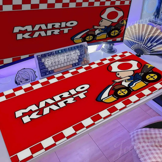M-Mario kart Gaming Desk Mat