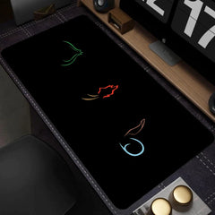 P-pokemon Gaming Rubber Desk Mat