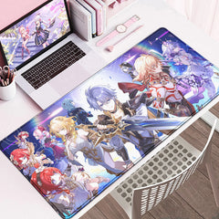 Honkai Star Rail Cyrene Castorice Lock Edge Mousepad Chrysos Heir Desk Mat