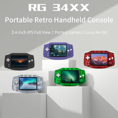 ANBERNIC RG34XX Retro Game Console Connect to TV