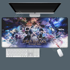 Anime Desk Mat Wuthering Waves Luno Qiuyuan Mousepad