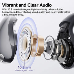Bluetooth 5.4 Wireless Crossky C30 Ear Clip Earphones