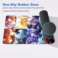 Honkai Star Rail Cyrene Castorice Lock Edge Mousepad Chrysos Heir Desk Mat