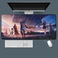 Honkai Star Rail Cyrene Castorice Lock Edge Mousepad Chrysos Heir Desk Mat