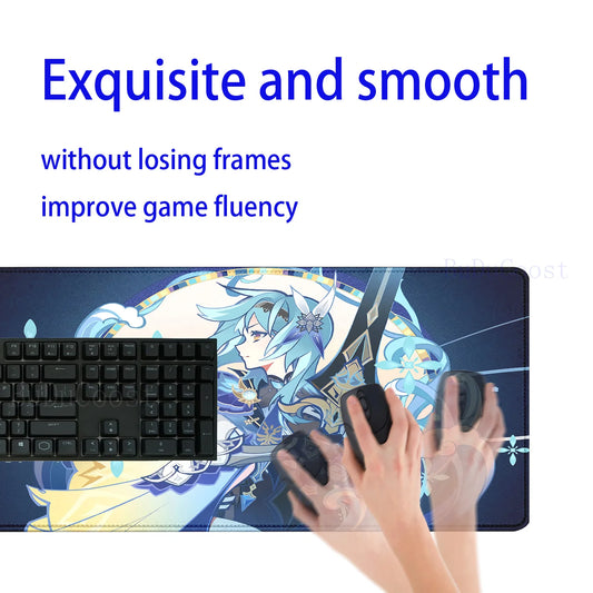 Genshin Impact Eula Gamer Desk Mat