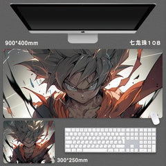 Dragon Ball Z Goku Super Saiyan Mouse Pad Gaming Desk Mat