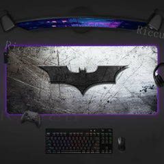 Batman RGB Mouse pad LED Desk Mat