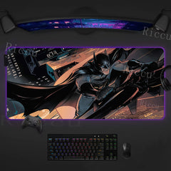 Batman RGB Mouse pad LED Desk Mat