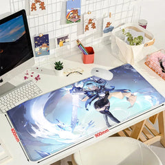 Genshin Impact Eula Gamer Desk Mat