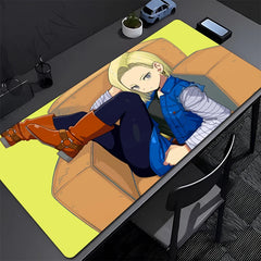 Dragon Ball Android 18 Mouse Pad