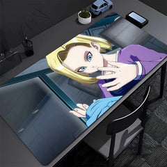 Dragon Ball Android 18 Mouse Pad