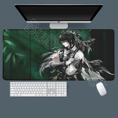 Anime Desk Mat Wuthering Waves Luno Qiuyuan Mousepad