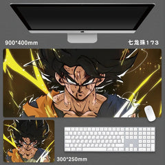 Dragon Ball Z Goku Super Saiyan Mouse Pad Gaming Desk Mat