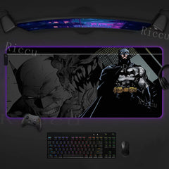 Batman RGB Mouse pad LED Desk Mat