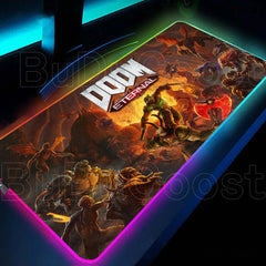 DOOM Eternal Mouse Pad RGB E-Sports Desk Mat