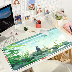 Cute Cats Desk Mat