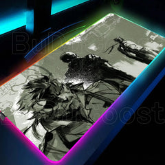 Metal Gear Solid RGB Mouse Pad LED Desk Mat