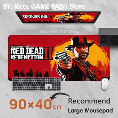 Red Dead Redemption 2  Mouse Pad Gamer Desk Mat E-sports