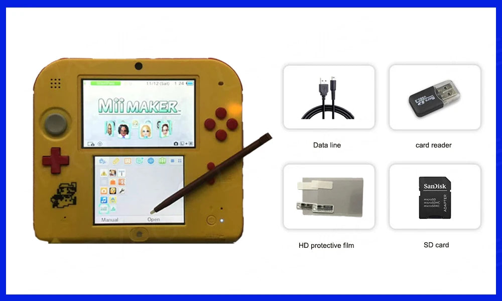 Nintendo 2DS with Fully Loaded Games