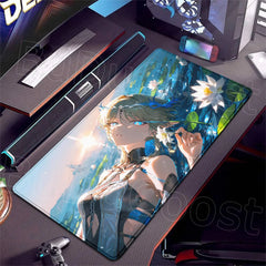 Kawaii Girl Cartethyia Mouse Pad  Game Wuthering Waves