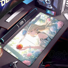 Kawaii Girl Cartethyia Mouse Pad  Game Wuthering Waves