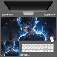 Dragon Ball Z Goku Super Saiyan Mouse Pad Gaming Desk Mat