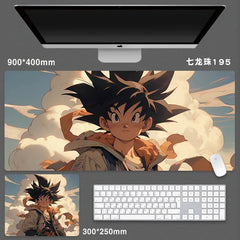Dragon Ball Z Goku Super Saiyan Mouse Pad Gaming Desk Mat