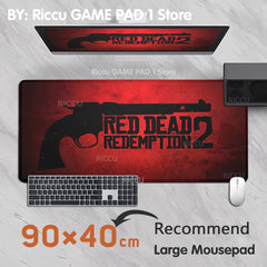 Red Dead Redemption 2  Mouse Pad Gamer Desk Mat E-sports