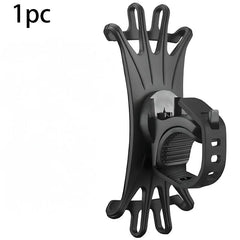 Multifunctional Rotating Silicone Bike Phone Clip