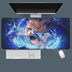 Anime Desk Mat Wuthering Waves Luno Qiuyuan Mousepad