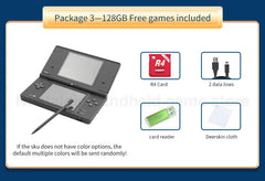 Nintendo DSi with R4 Card Chip Loaded