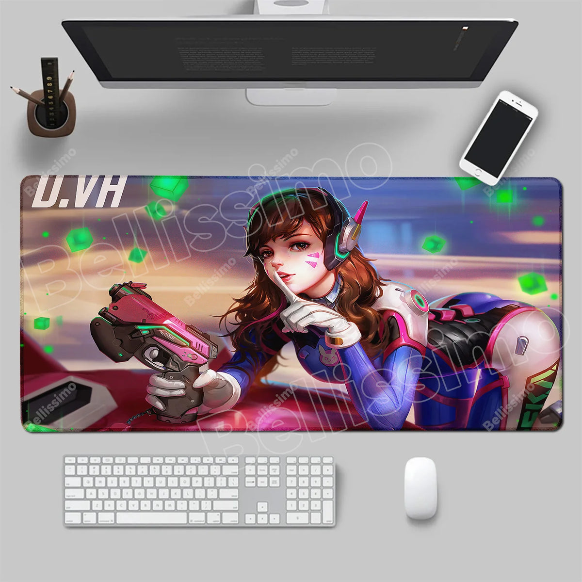 Overwatch Girls Gamers Desk Mat