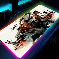 Metal Gear Solid RGB Mouse Pad LED Desk Mat