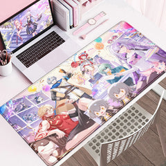 Honkai Star Rail Cyrene Castorice Lock Edge Mousepad Chrysos Heir Desk Mat