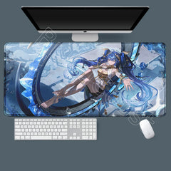 Anime Desk Mat Wuthering Waves Luno Qiuyuan Mousepad