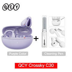 Bluetooth 5.4 Wireless Crossky C30 Ear Clip Earphones