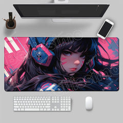 Overwatch Girls Gamers Desk Mat