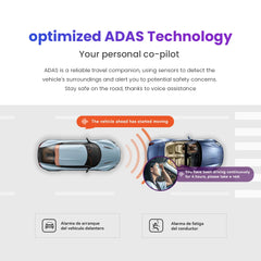 Front and Rear 4K Ultra HD Resolution Dash Camera