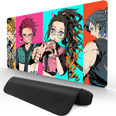 Demon Slayer Mousepads Kimetsu No Yaiba Mouse Pad Uzui Tengen Gaming  Desk Mat Mouse Pad