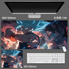 Dragon Ball Z Goku Super Saiyan Mouse Pad Gaming Desk Mat
