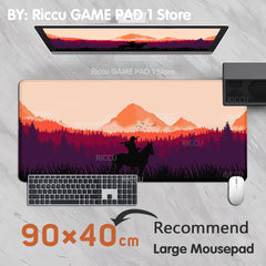 Red Dead Redemption 2  Mouse Pad Gamer Desk Mat E-sports