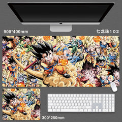 Dragon Ball Z Goku Super Saiyan Mouse Pad Gaming Desk Mat