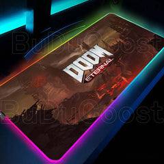 DOOM Eternal Mouse Pad RGB E-Sports Desk Mat