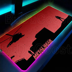 Metal Gear Solid RGB Mouse Pad LED Desk Mat