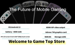 Ayn Odin 2 Pro 8G Android13 512G Portable Console PSP PS2