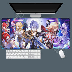 Honkai Star Rail Cyrene Castorice Lock Edge Mousepad Chrysos Heir Desk Mat